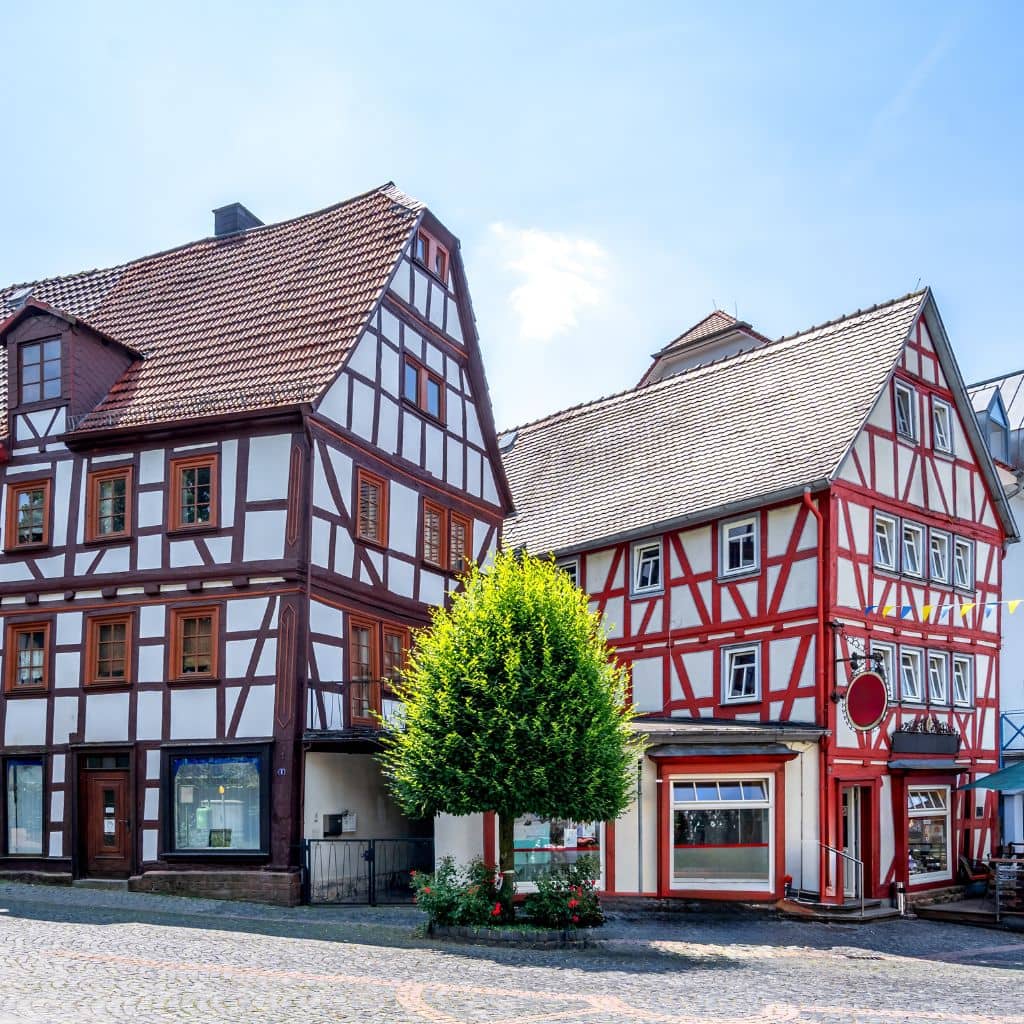 Fachwerkhäuser in Laubach