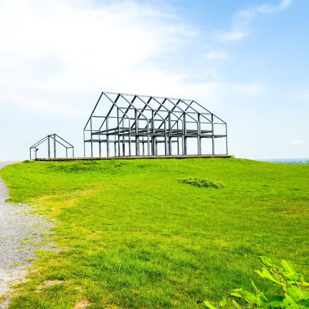 Hallenhaus in Neukirchen Vlyun
