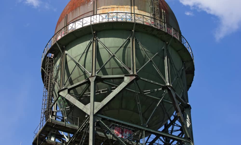 Der alte Wasserturm in Dortmund-Scharnhorst